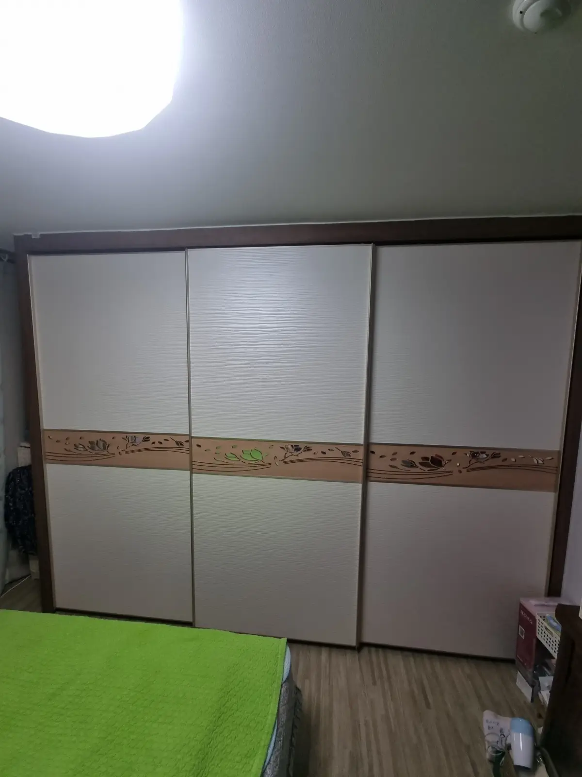 아파트 중문 슬라이딩 수리 시공 후